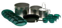 Cooking pots and utensils