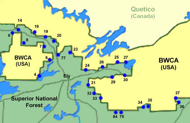 boundary waters map